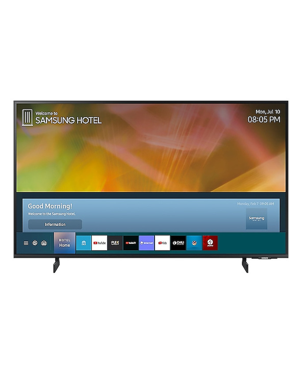 55 "UHD Samsung HG55AU800EUXEN hotel tv - zwart