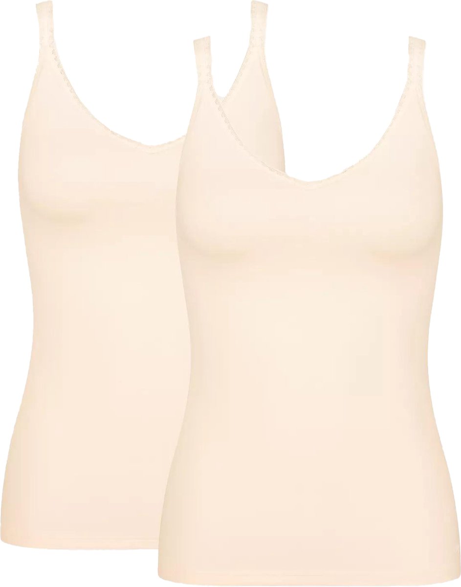 spacer, tank top, beige, slip, undergarment