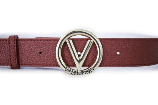 Valentino Round Kledingriem - Maat L - Rood - 120 cm