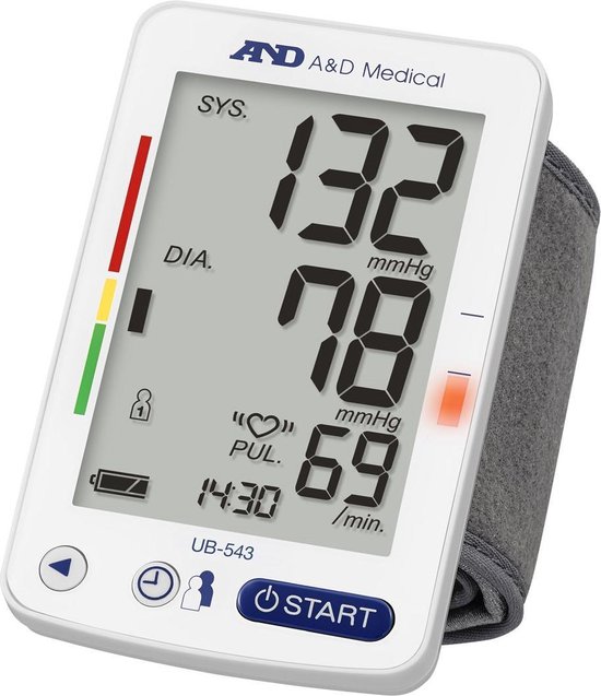 A&D Medical UB-543 - Bloeddrukmeter - pols