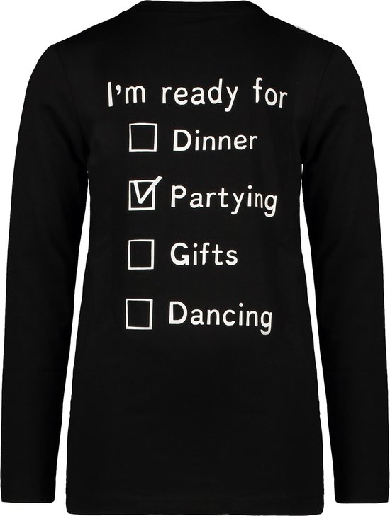 Tygo & Vito - Maat 110/116 - Jongens T-shirt - black