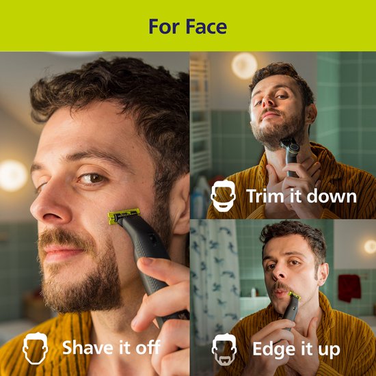 man, beard, trimmer, elektrisch, scheerapparaat