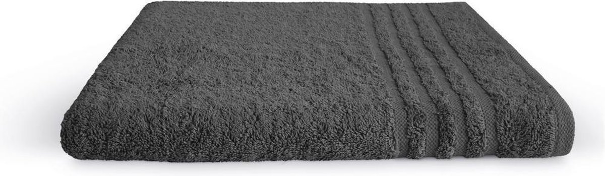 Byrklund Badlaken Bath Basics - 70x140 - 100% Katoen - Antraciet