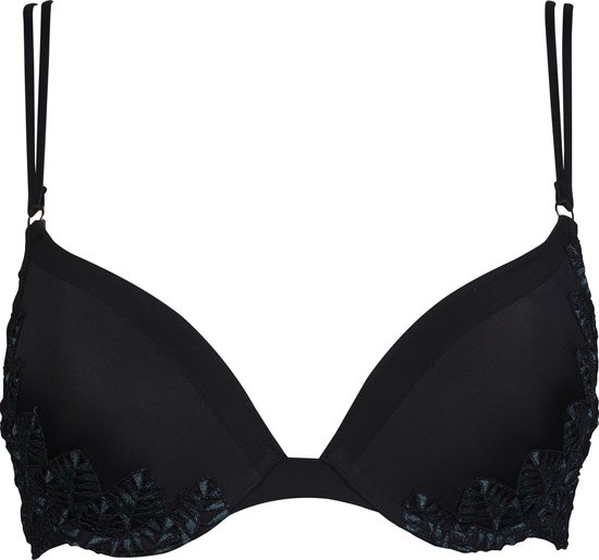 After Eden - Maat B70 - Aphra Push-up BH - Tweekleurig Zwart