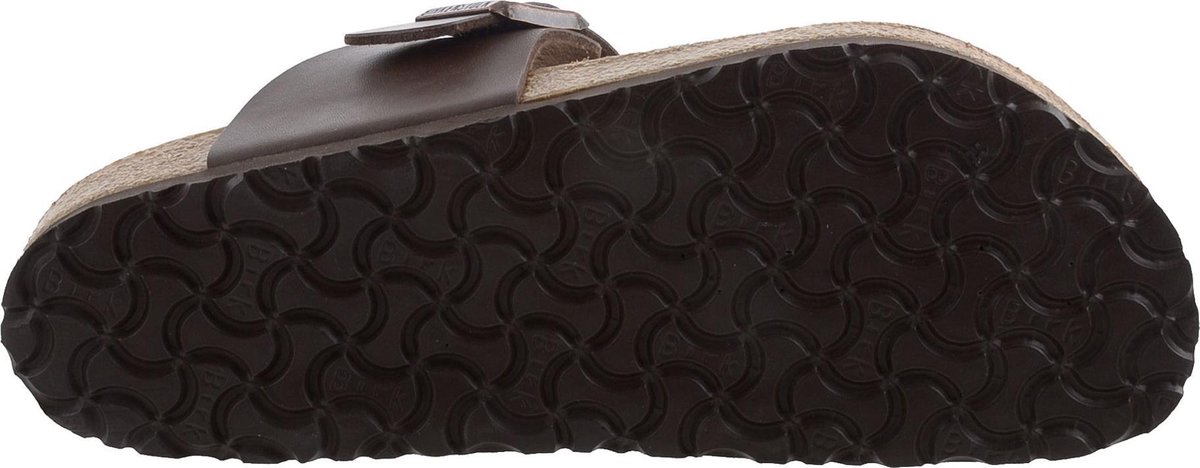 Birkenstock - Birkenstock Ramses BF Regular Fit Heren Slippers - Brown - Maat 44