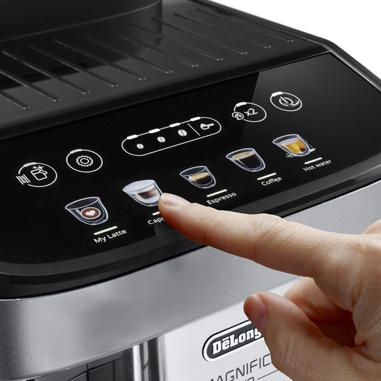 De'Longhi Magnifica Evo ECAM290.61.SB - Volautomatische espressomachine - Zilver/zwart