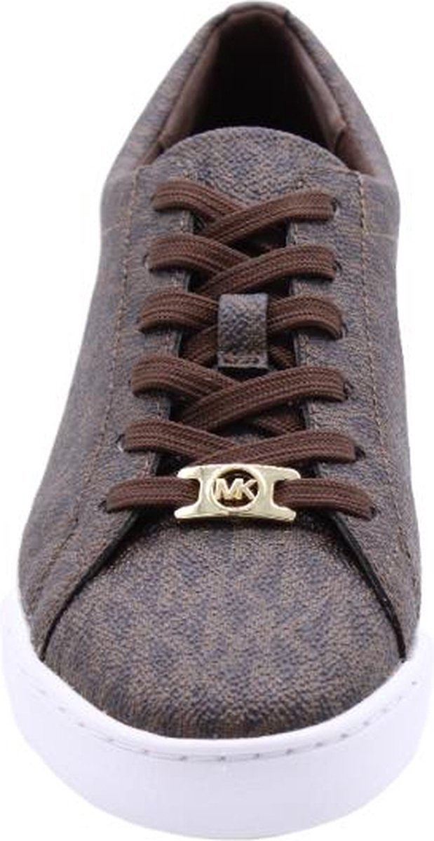 Michael Kors - maat 38 Keaton Lace Up Dames Sneakers - Brown