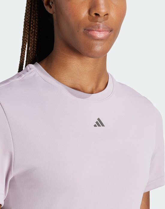 adidas Maat S Performance Designed for Training HEAT.RDY HIIT T-shirt - Dames - Paars