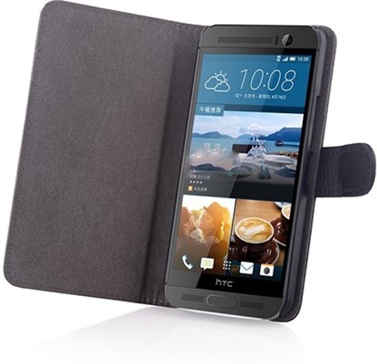 Gecko Covers - HTC One M9+ Classic Slimfit Cover Zwart