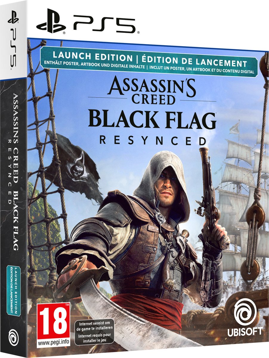 Assassin's Creed: Black Flag Resynced - Launch Edition - PS5