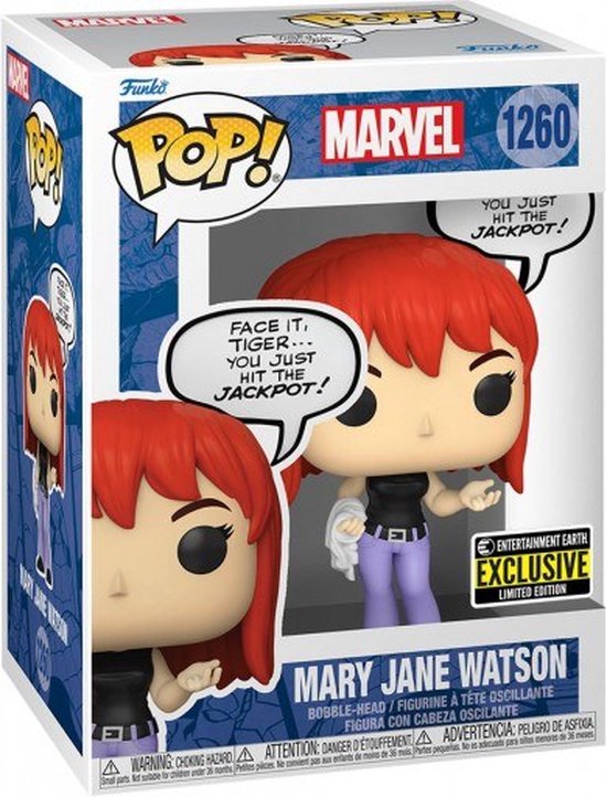 Funko Pop #1260 Funko Pop! Marvel: Mary Jane Watson (Special Edition)
