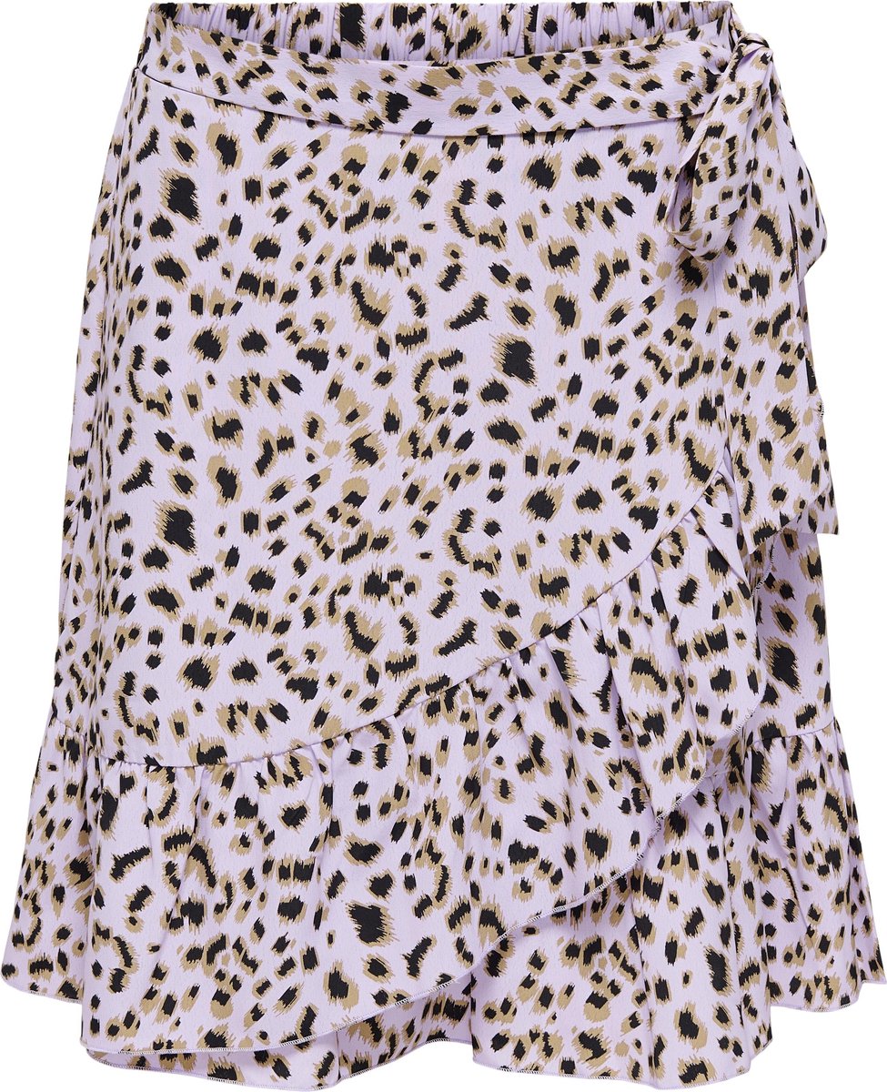 ONLY - Maat XL - ONLANASTASIA FLOUNCE SKIRT WVN Dames Rok