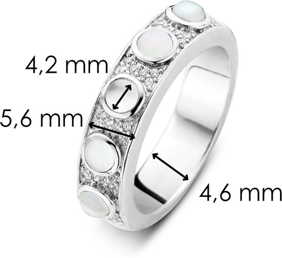 TI SENTO - Milano Ring 12132MW - Maat 16.00