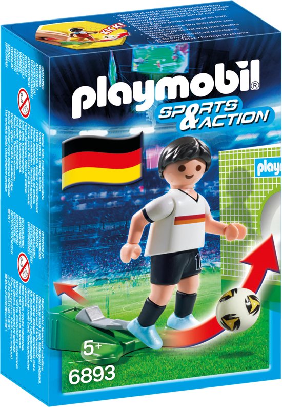 Playmobil Voetbalspeler Duitsland - 6893