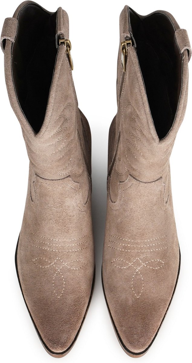 PS Poelman - Maat 39 - BABS Dames Western Laarzen - Beige