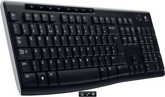 Logitech K270 - Draadloos Toetsenbord - Qwerty