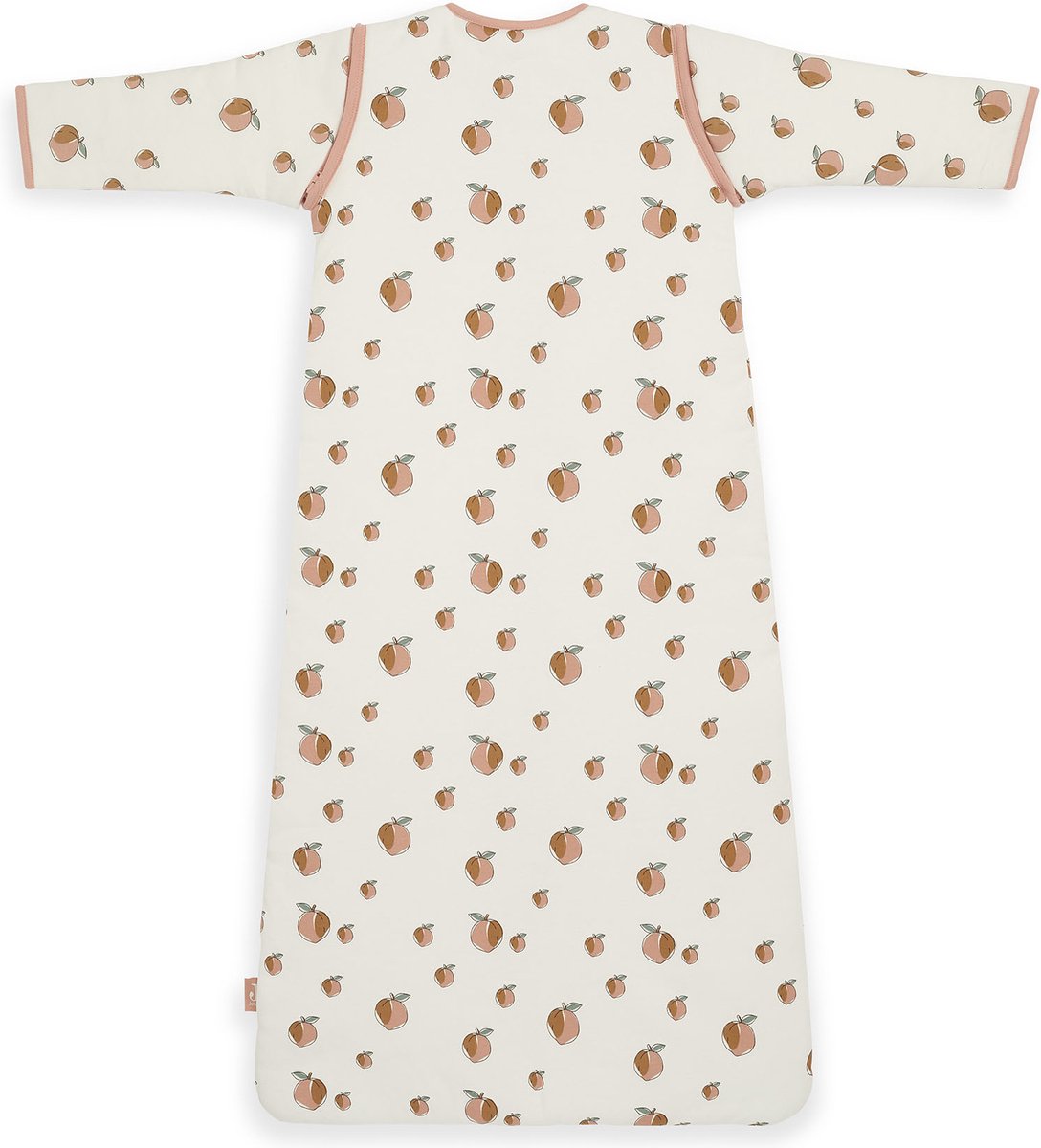 Jollein - 90 cm - Baby Winterslaapzak Met Afritsbare Mouw - Peach