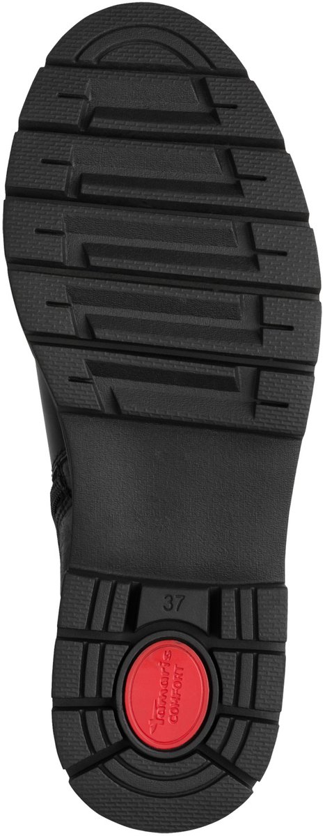 schoenen, boot, zwart, rubberzool, antislip