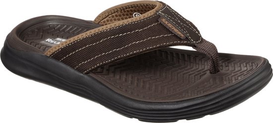 Skechers Sargo Wolters Heren Sandalen - Bruin - Maat 41