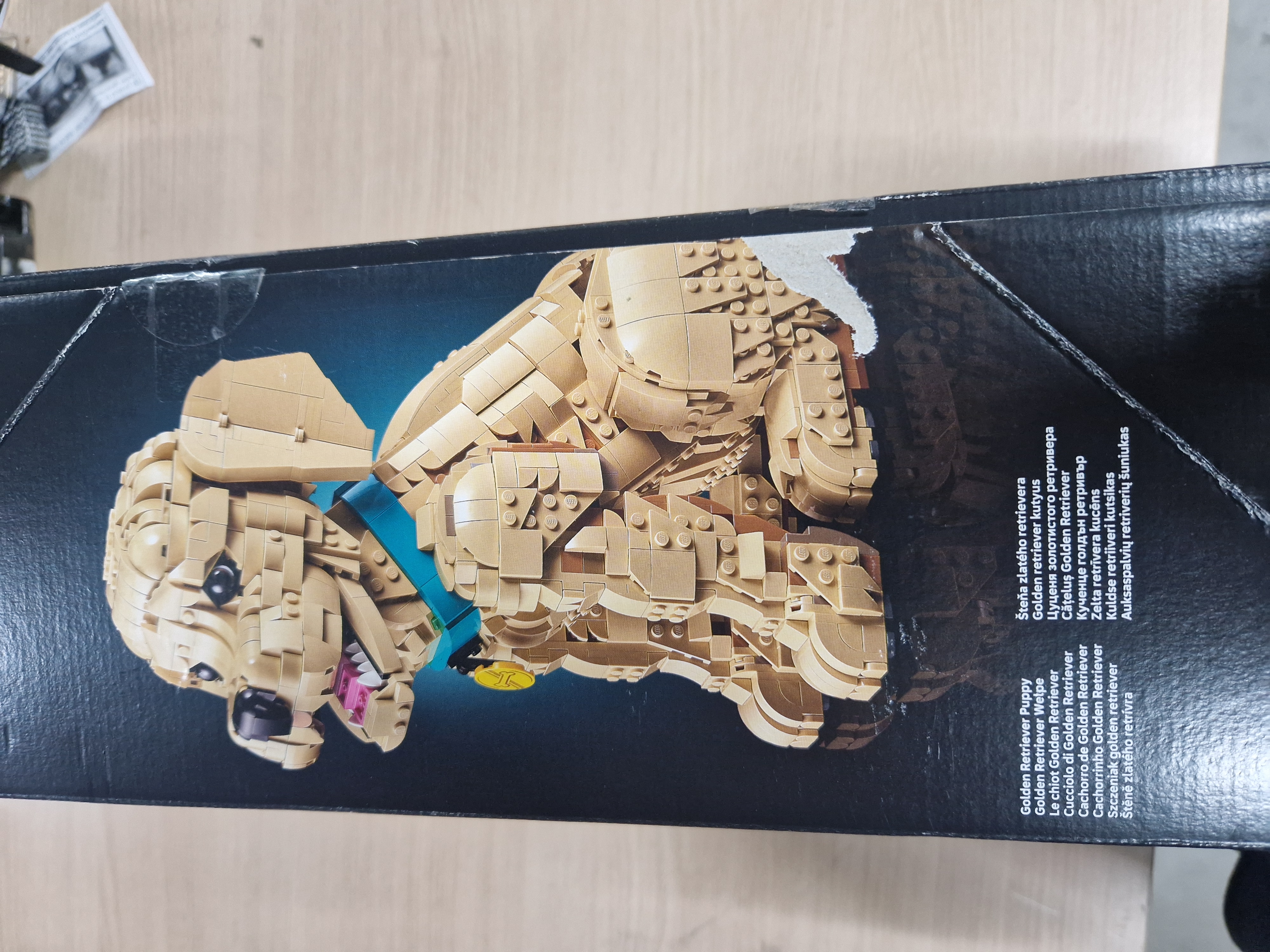 LEGO® Icons Golden Retriever Puppy - Decoratieve Dierenfiguur - Bouwset voor Volwassenen - 11384