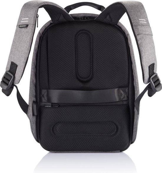 XD Design Bobby Hero Small - Anti-Diefstal Rugzak 11.5 liter - Grijs