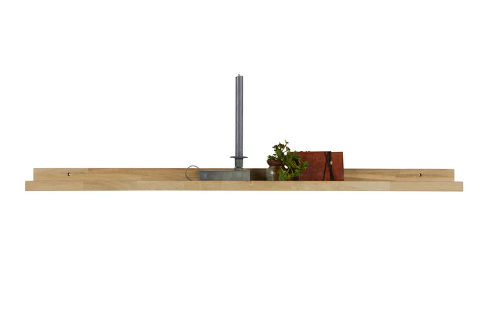 WOOOD Studio Fotolijstplank - Eikenhout - 5x120x10