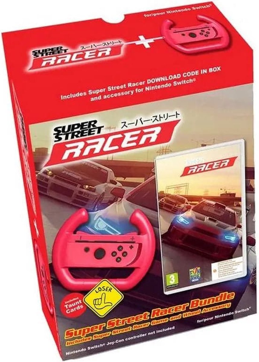 Super Street The Game - Customize & Race Authentic Street Racers - Code in a box - Nintendo Switch