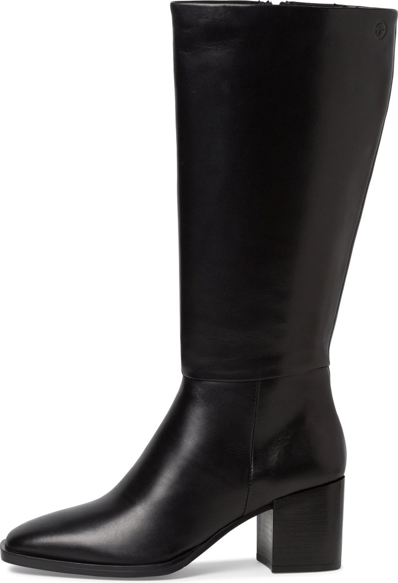 TAMARIS -Maat 38 - Dames Long Boot Heel--zwart