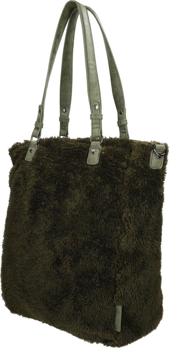 Enrico Benetti Teddy Shopper 66653 - Olijf groen