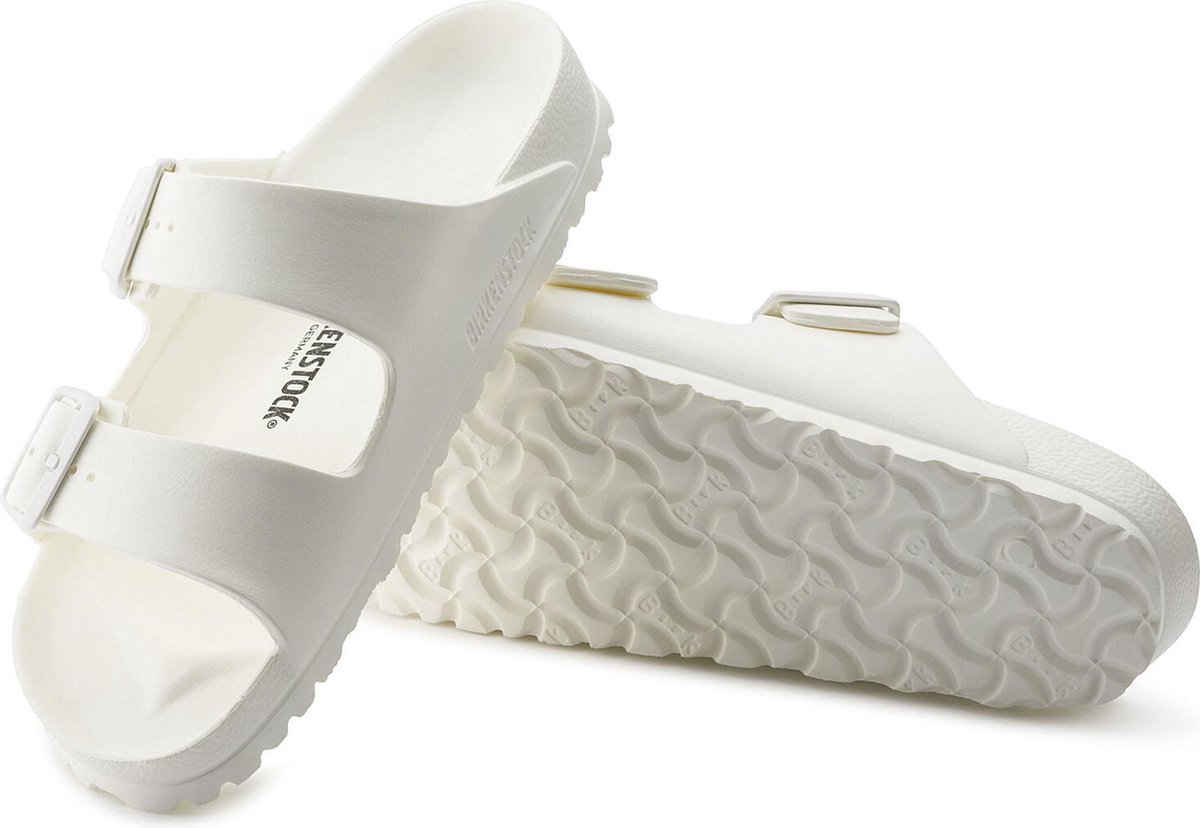 Birkenstock Slippers Heren - 43 - Arizona EVA - 129441 White