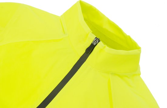 AGU Secco Evo Rain Fietsjack - Heren - S - Fluor geel