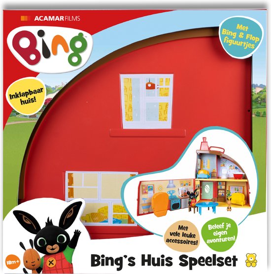 BING - Bing's Huis Speelset - Incl. accessoires