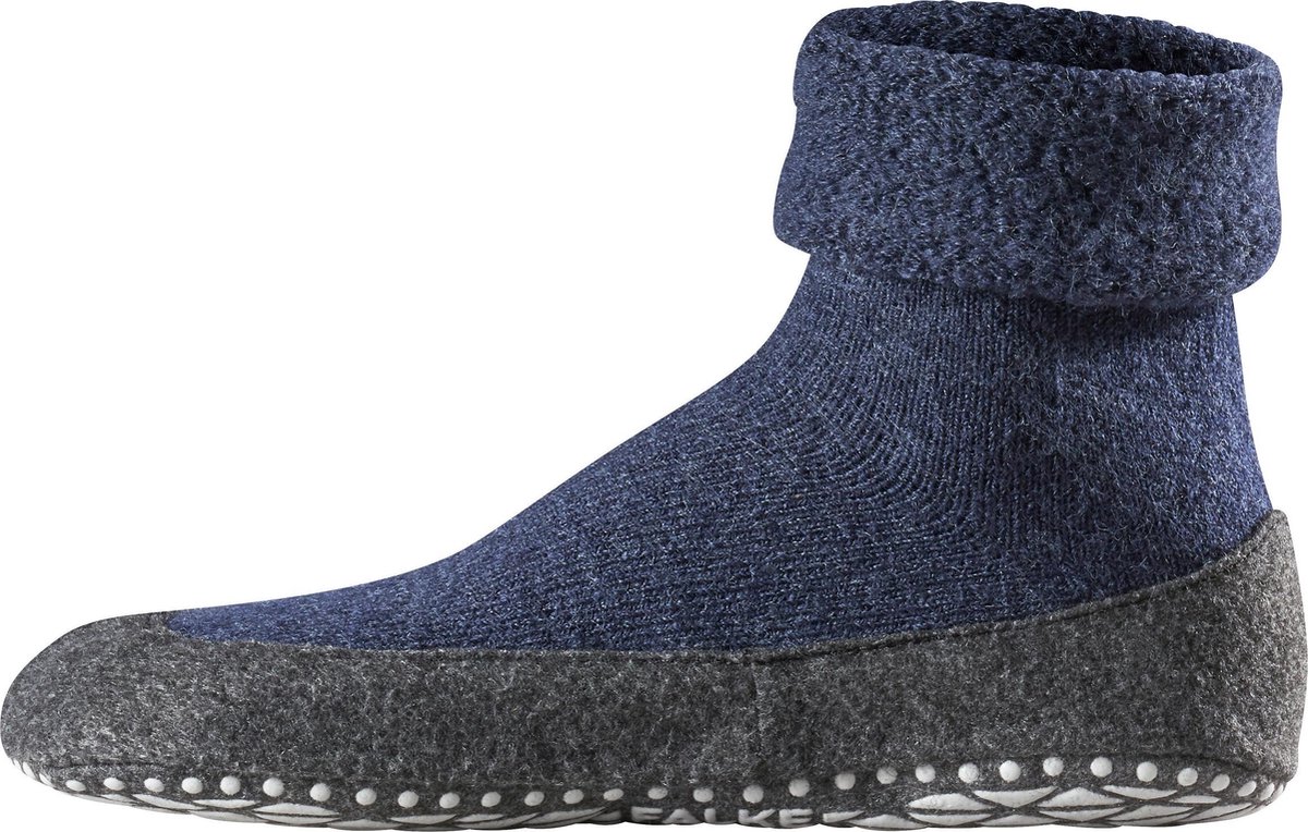 FALKE Cosyshoe Heren Pantoffels - Blauw - Maat 37-38