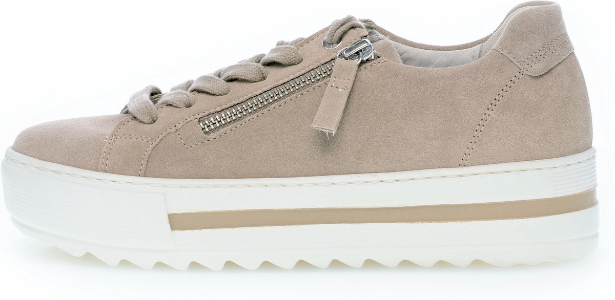 Gabor - maat 40 - 498 Lage sneakers - Dames - Beige