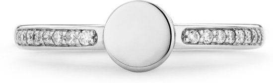 TI SENTO - Milano Ring 12116ZI - gerhodineerd zilver - 17.25mm