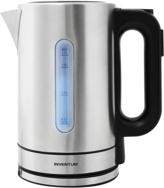 Inventum HW817D - Waterkoker - Inhoud 1,7 liter - Roestvrijstaal