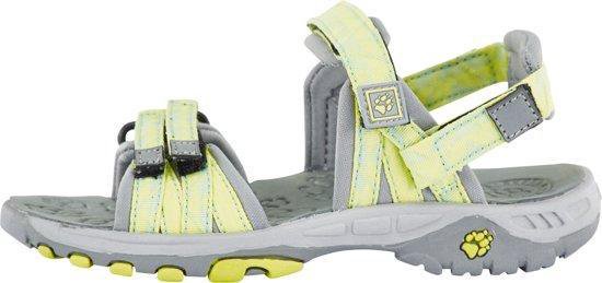Jack Wolfskin Kids - 39 - Bahia Outdoorsandalen - Geel/Grijs