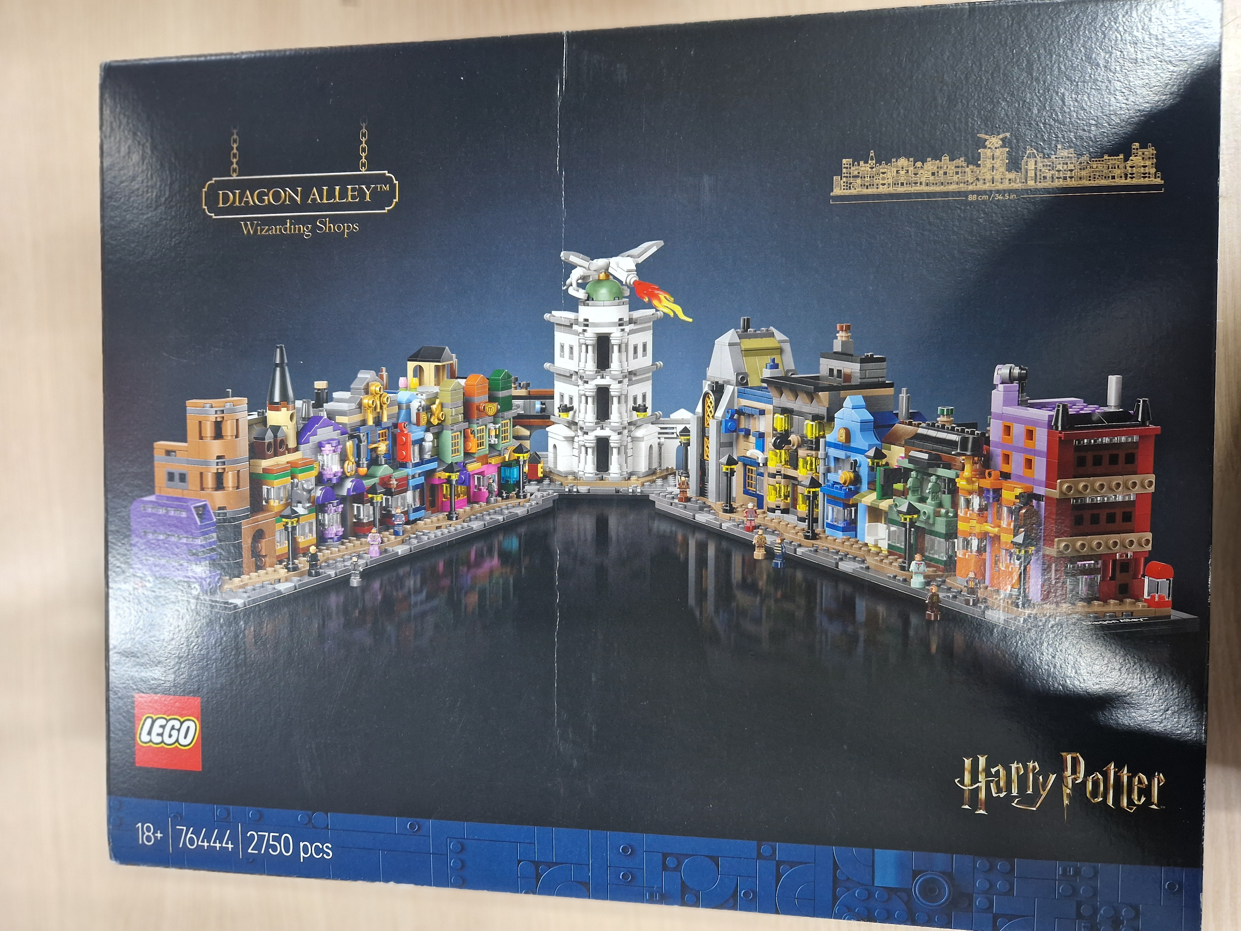 LEGO Harry Potter™ De Wegisweg™ tovenaarswinkels tovenaarsset - 76444
