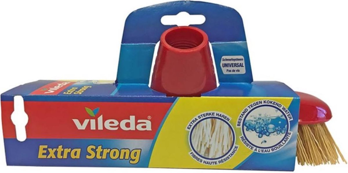 Vileda Schuurborstel Extra Strong 6 Stuks