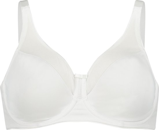 Hunkemöller - Maat D90 -  Niet-voorgevormde BH Nina Minimizer full cup - wit