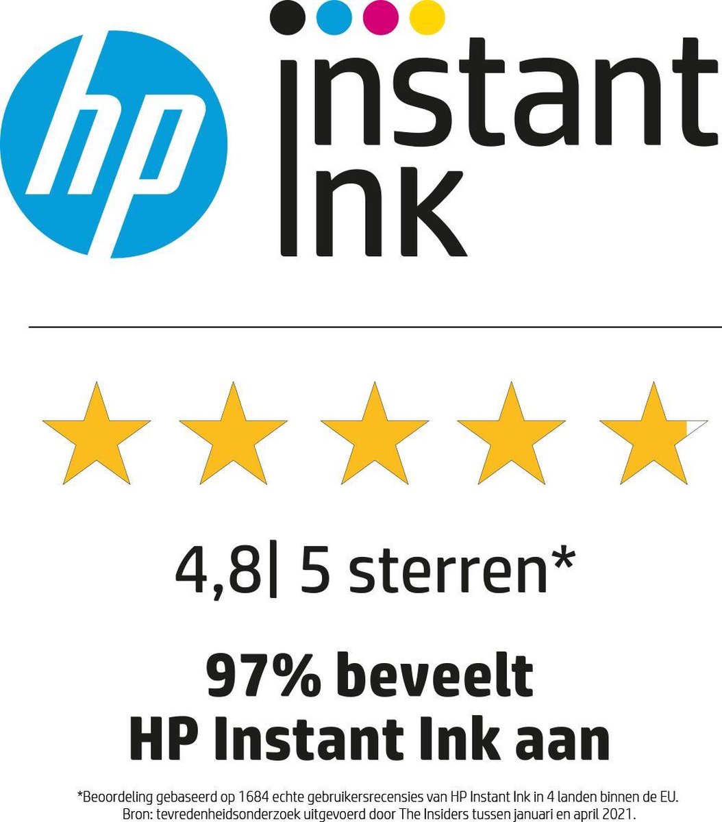 HP 304 - Inktcartridge kleur en zwart + Instant Ink tegoed
