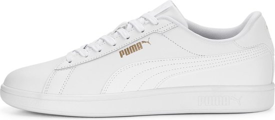 PUMA Smash 3,0 L - maat 46 - Unisex Sneakers - Wit