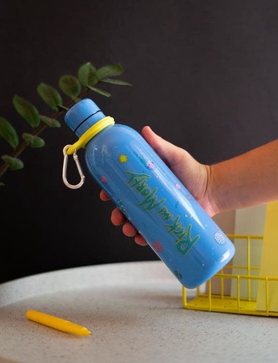 Grupo Erik Drinkfles Rick And Morty 500 Ml 7 X 25 Cm Rvs Blauw