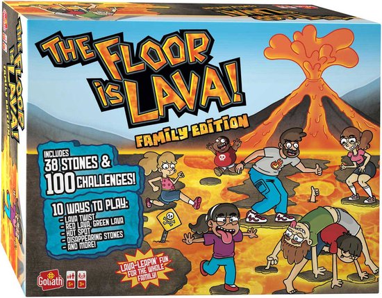 Goliath The Floor is Lava Family Edition - Actiespel - Geschikt voor de hele familie