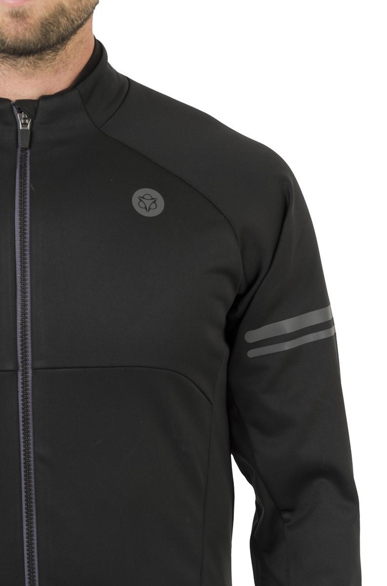 AGU Jack Essential Winter Black - Maat XL - Fietsjack Heren
