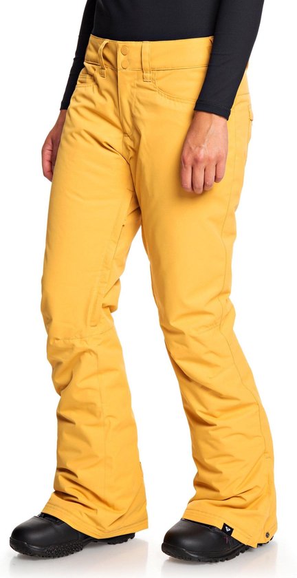 Roxy Backyard Dames Skibroek - Spruce Yellow - Maat XS