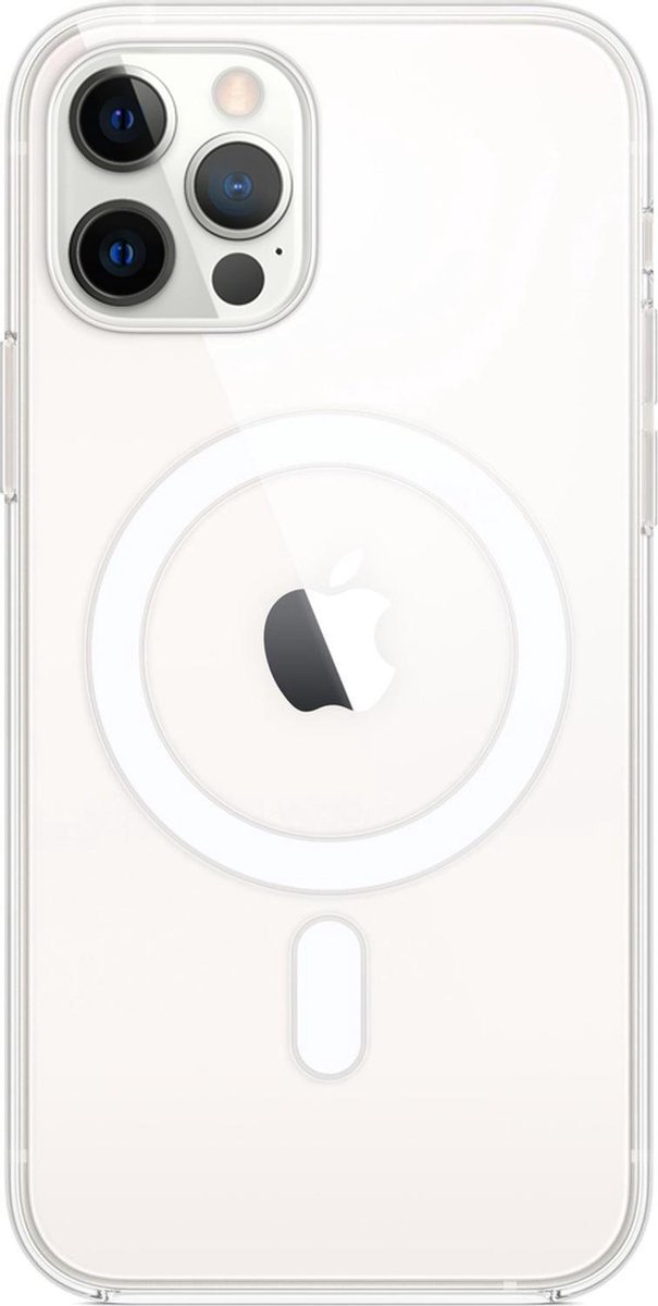 Apple Hoesje met MagSafe voor iPhone 12 (Pro) - Transparant