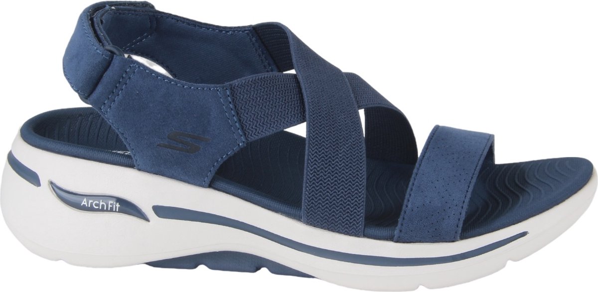 sandaal, sport, blauw, band, ArchFit