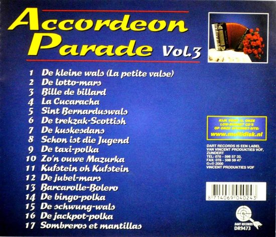Accordeon Parade Vol. 3
