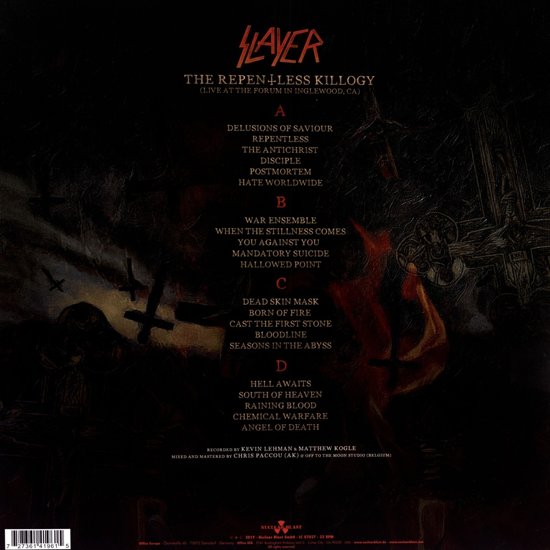 Slayer - Repentless Killogy LP